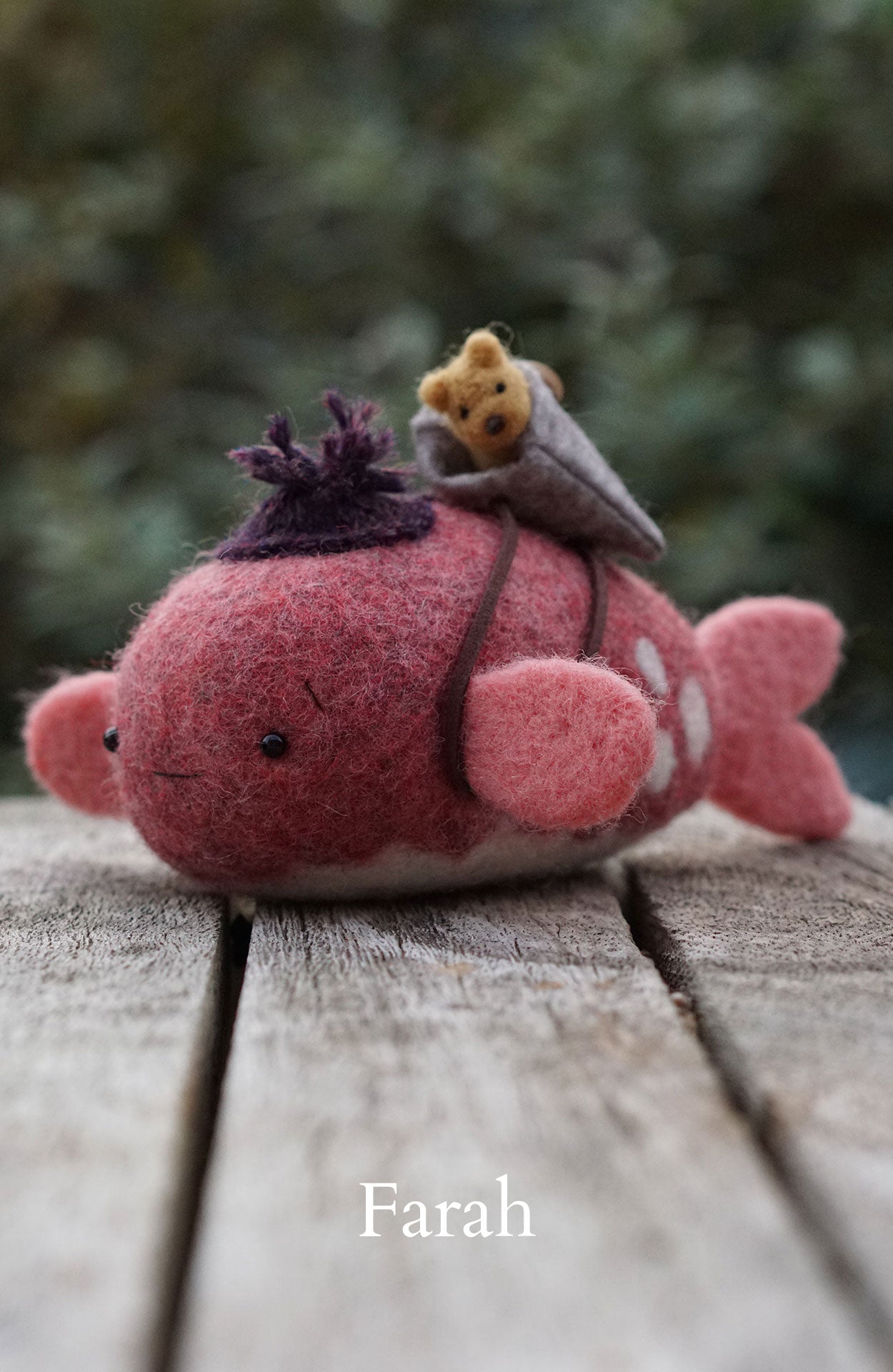 Needle Felted Fish