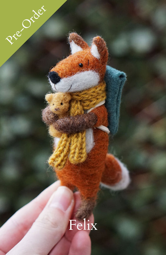 Pre-Order: Needle Felted Foxes