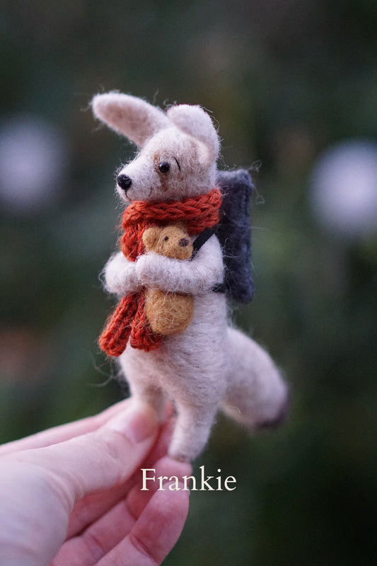 Needle Felted Fennec Foxes