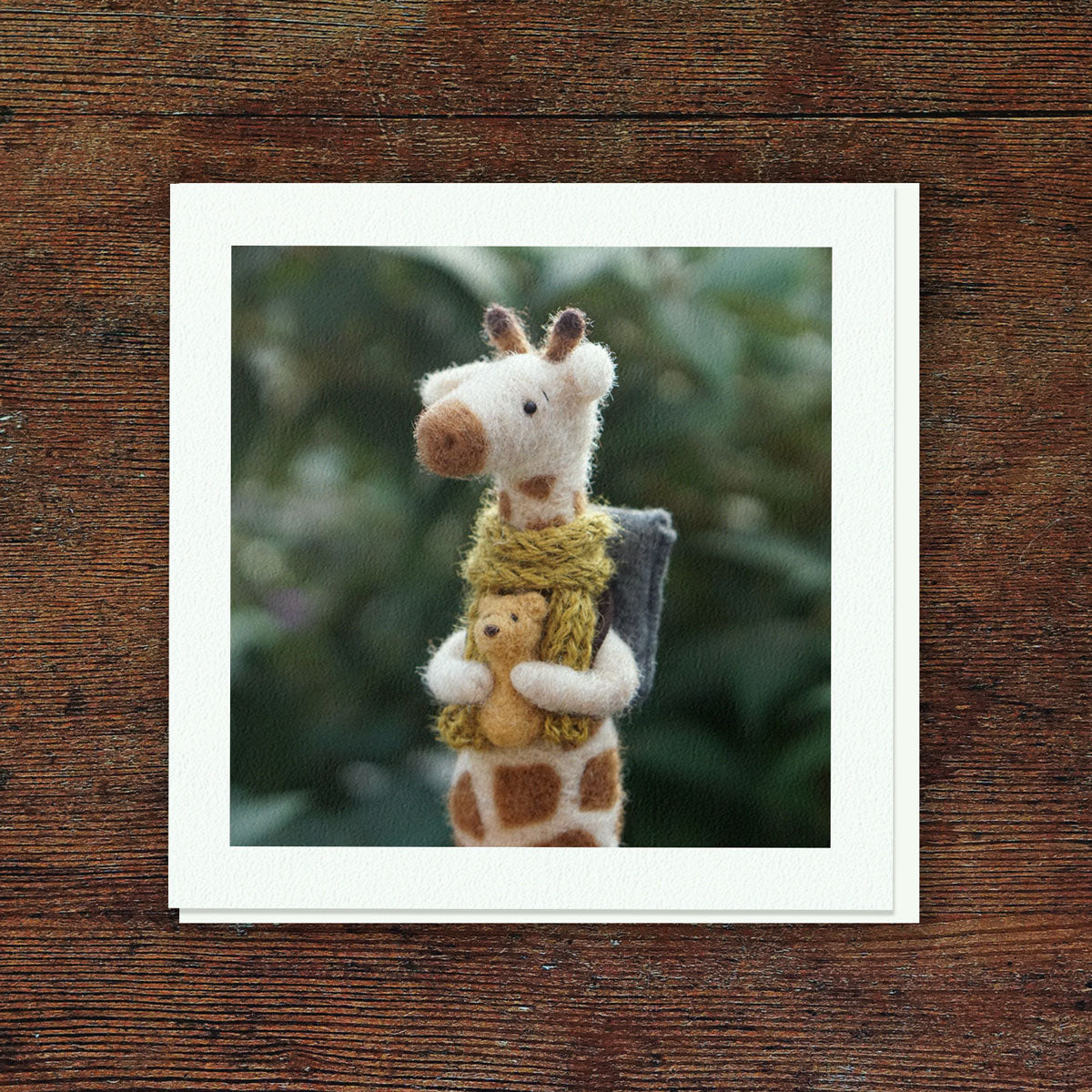 Geoff the Giraffe Greetings Card