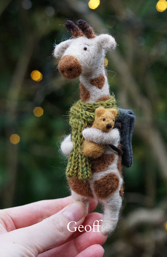 Needle Felted Giraffes