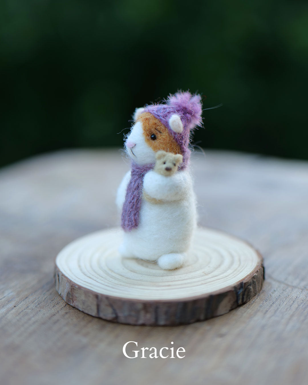 Needle Felted Mini Guinea Pigs