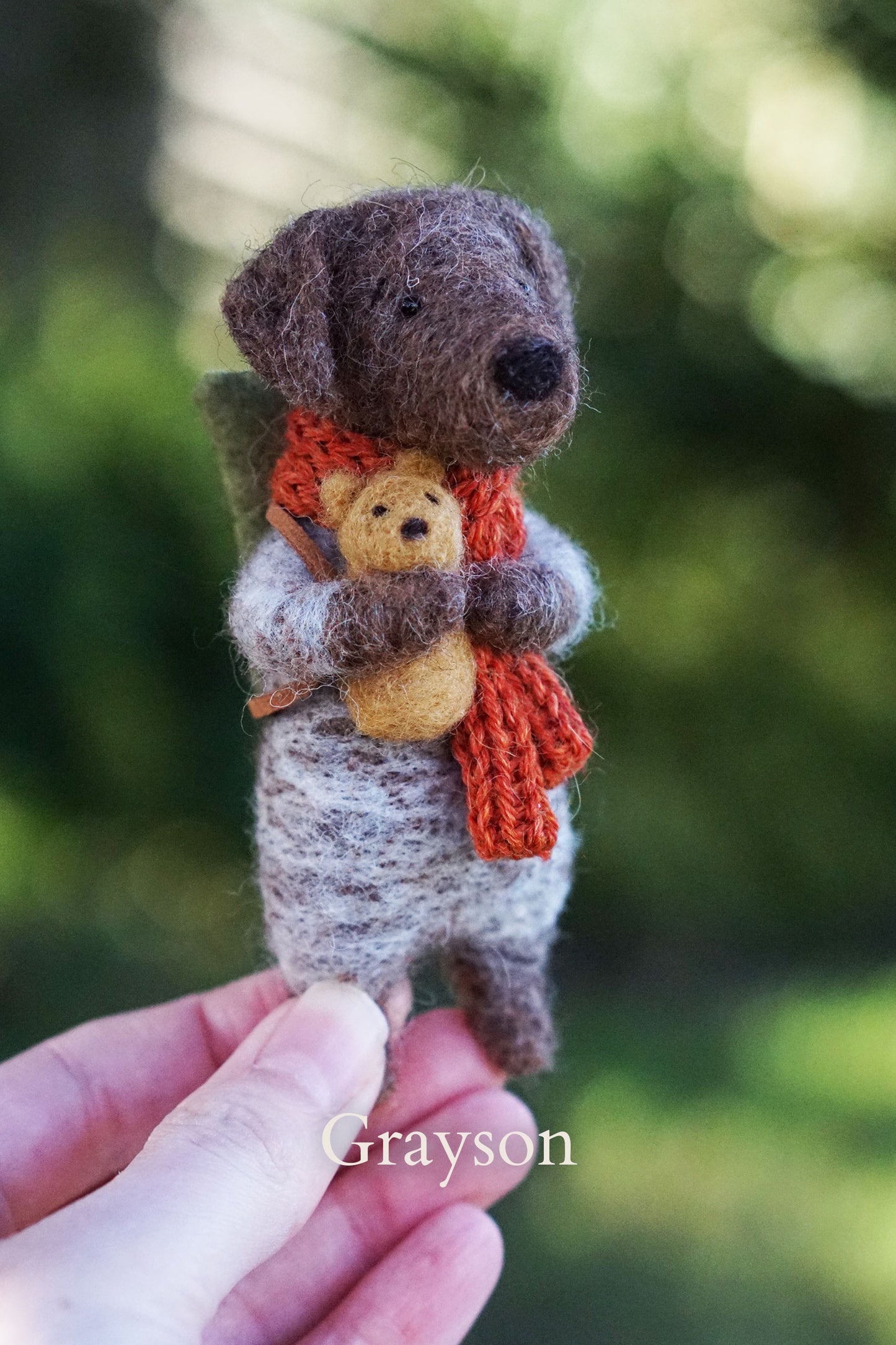 Needle Felted Dogs - German Shorthaired Pointers