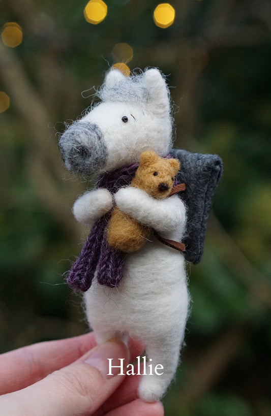 Needle Felted Horses