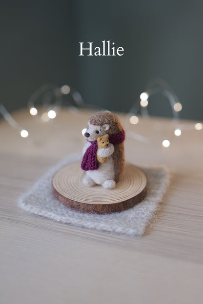 Needle Felted Mini Hedgehogs