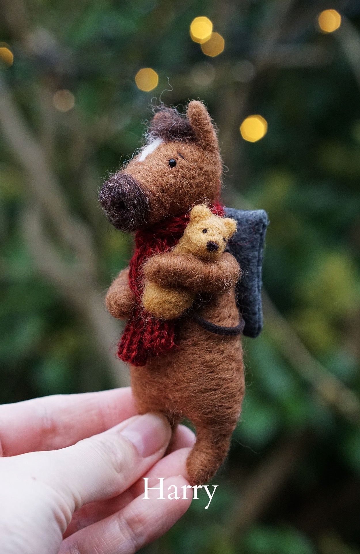 Needle Felted Horses