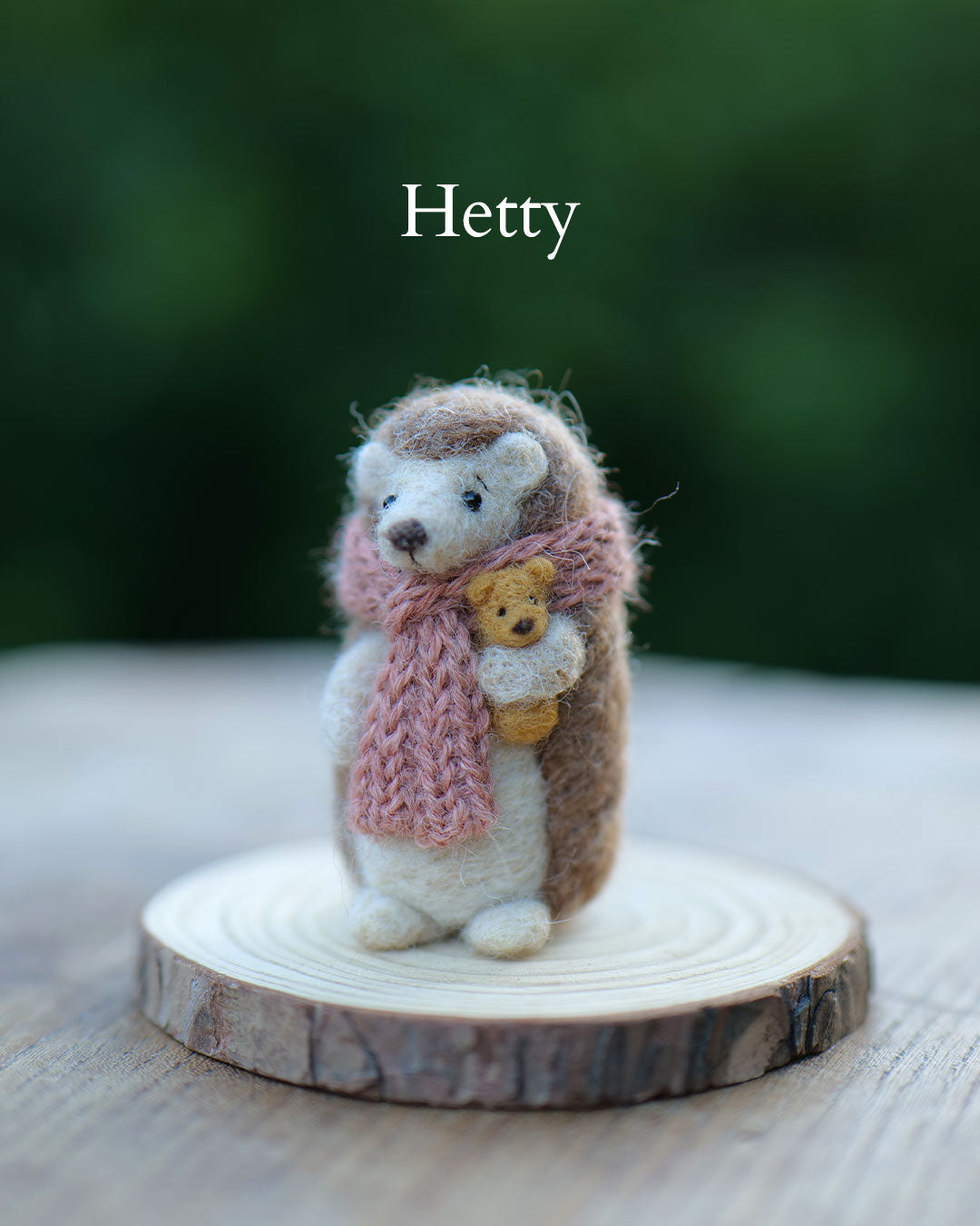 Needle Felted Mini Hedgehogs