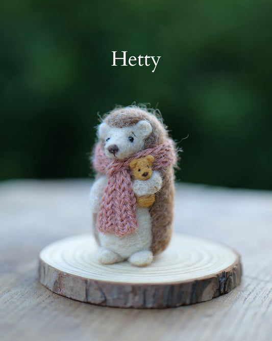 Needle Felted Mini Hedgehogs