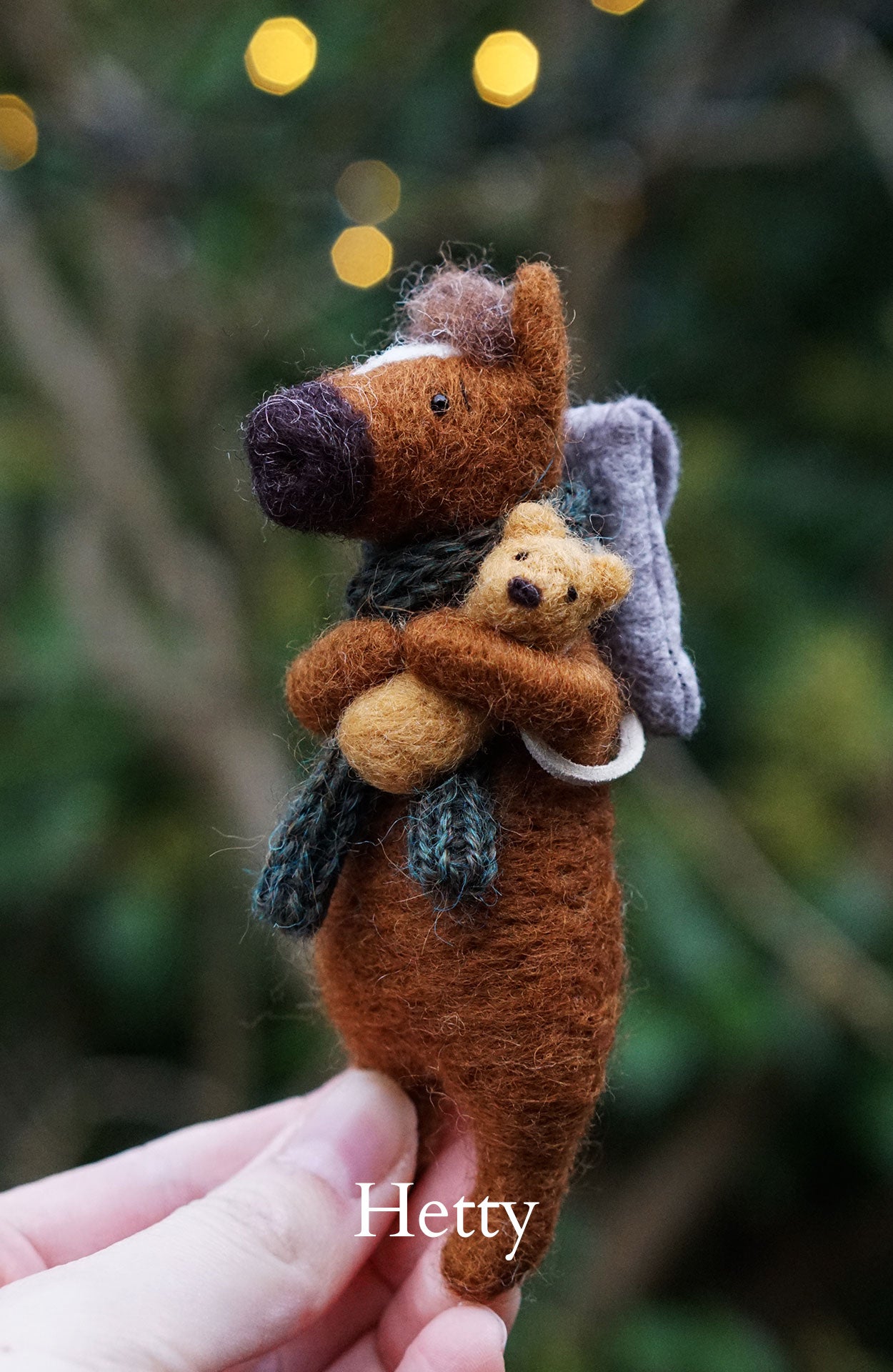 Needle Felted Horses