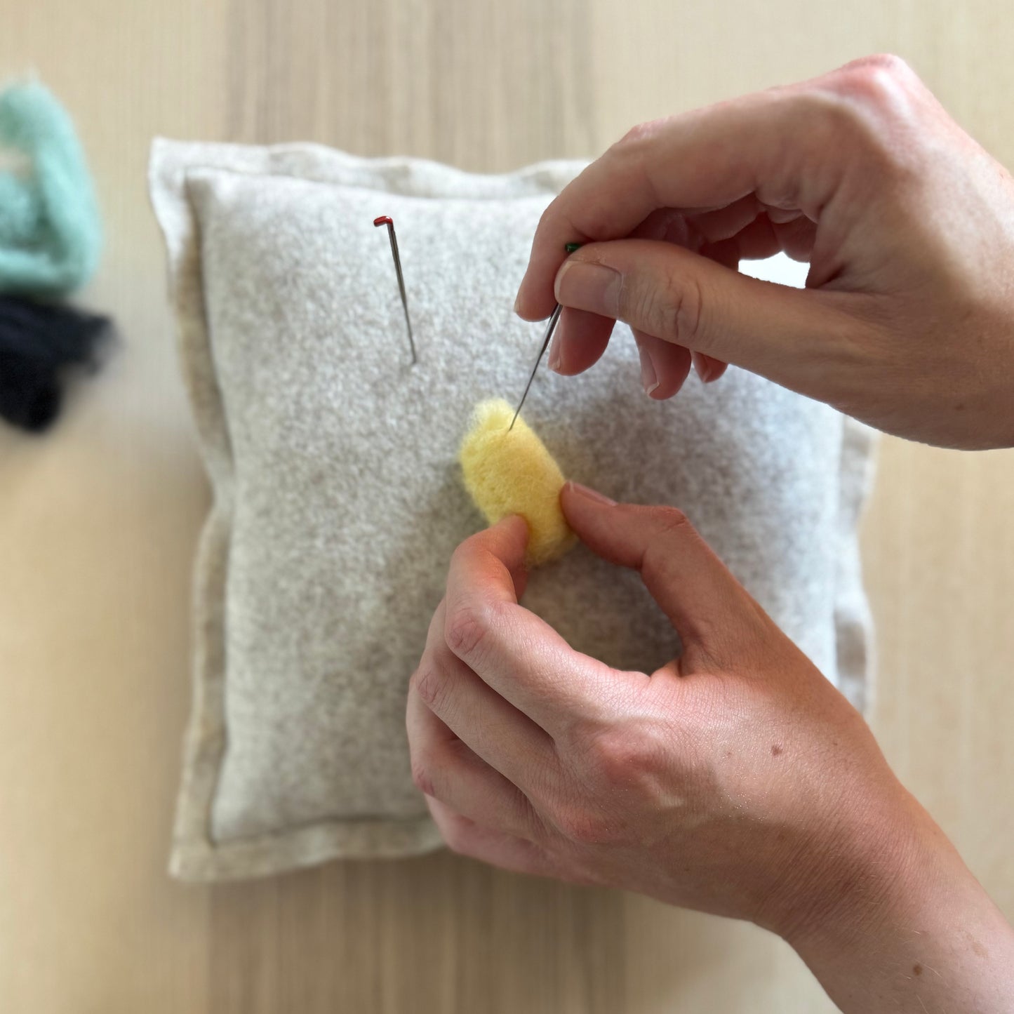 Learn to Needle Felt: Betty the Bee PDF Tutorial (Beginner Friendly)