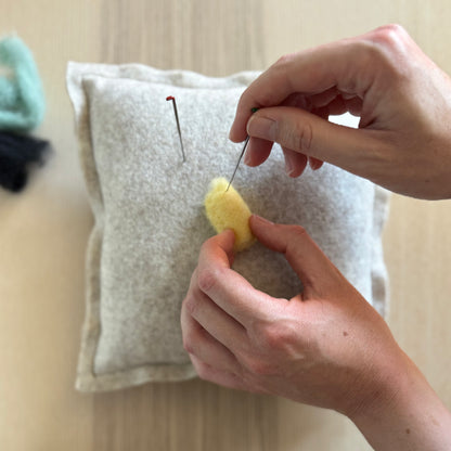 Learn to Needle Felt: Betty the Bee PDF Tutorial (Beginner Friendly)