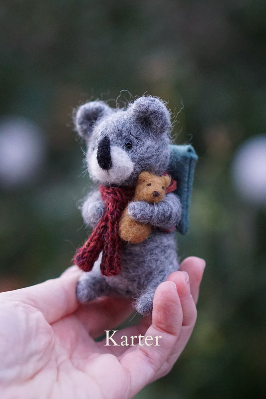 Needle Felted Koalas