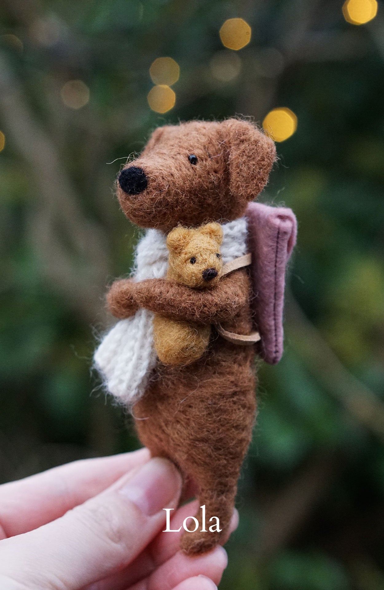 Needle Felted Dogs - Labrador