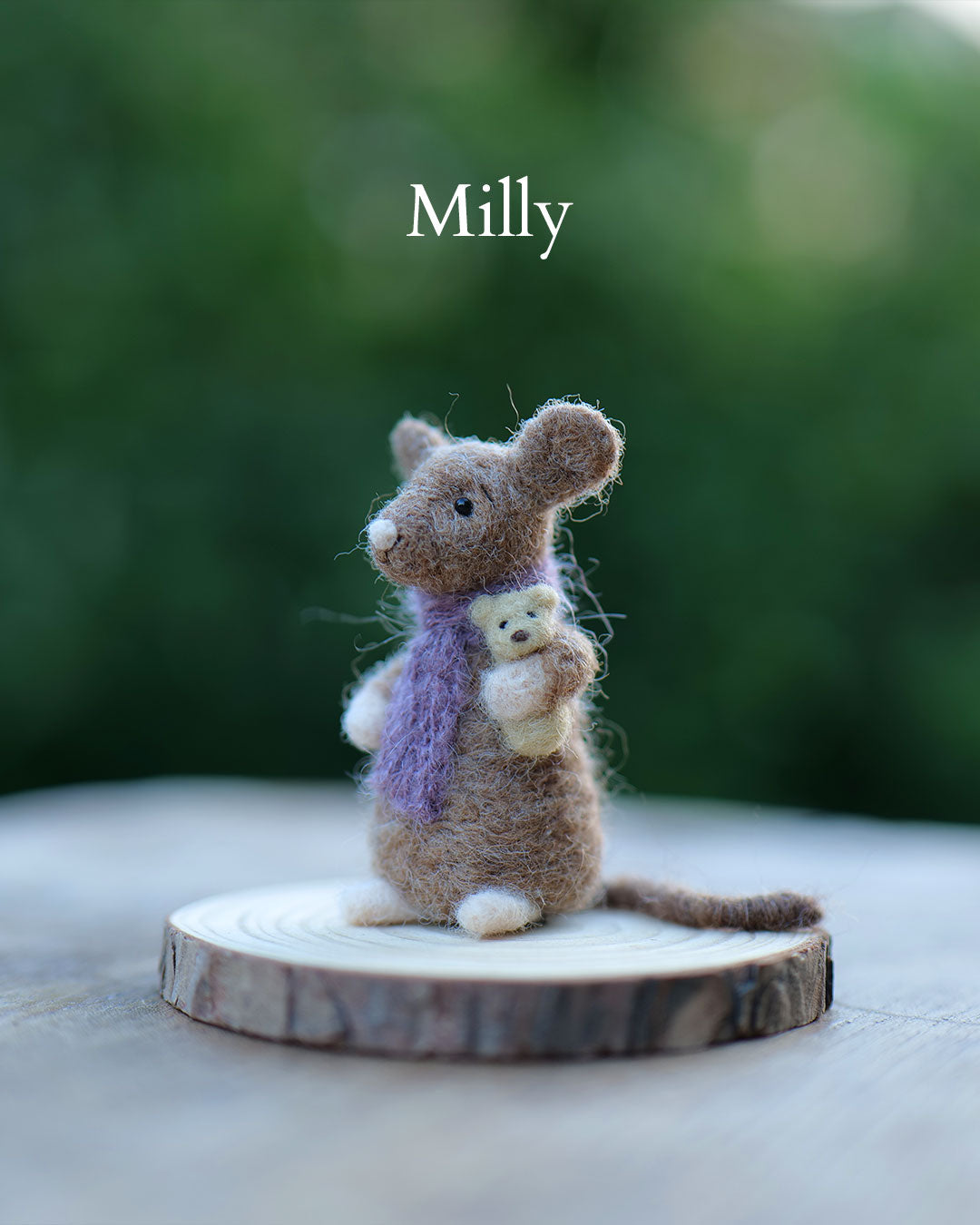 Needle Felted Mini Mice