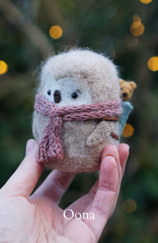 Needle Felted Owls