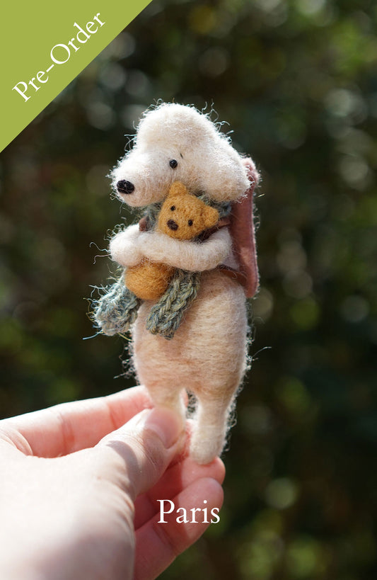 Pre-Order: Needle Felted Poodles