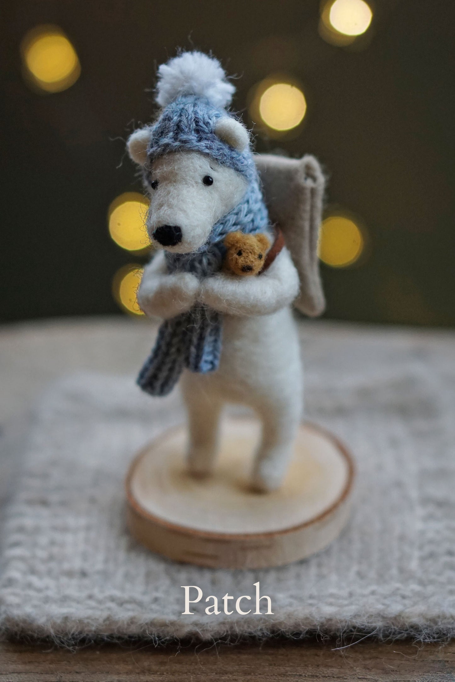 Needle Felted Polar Bears