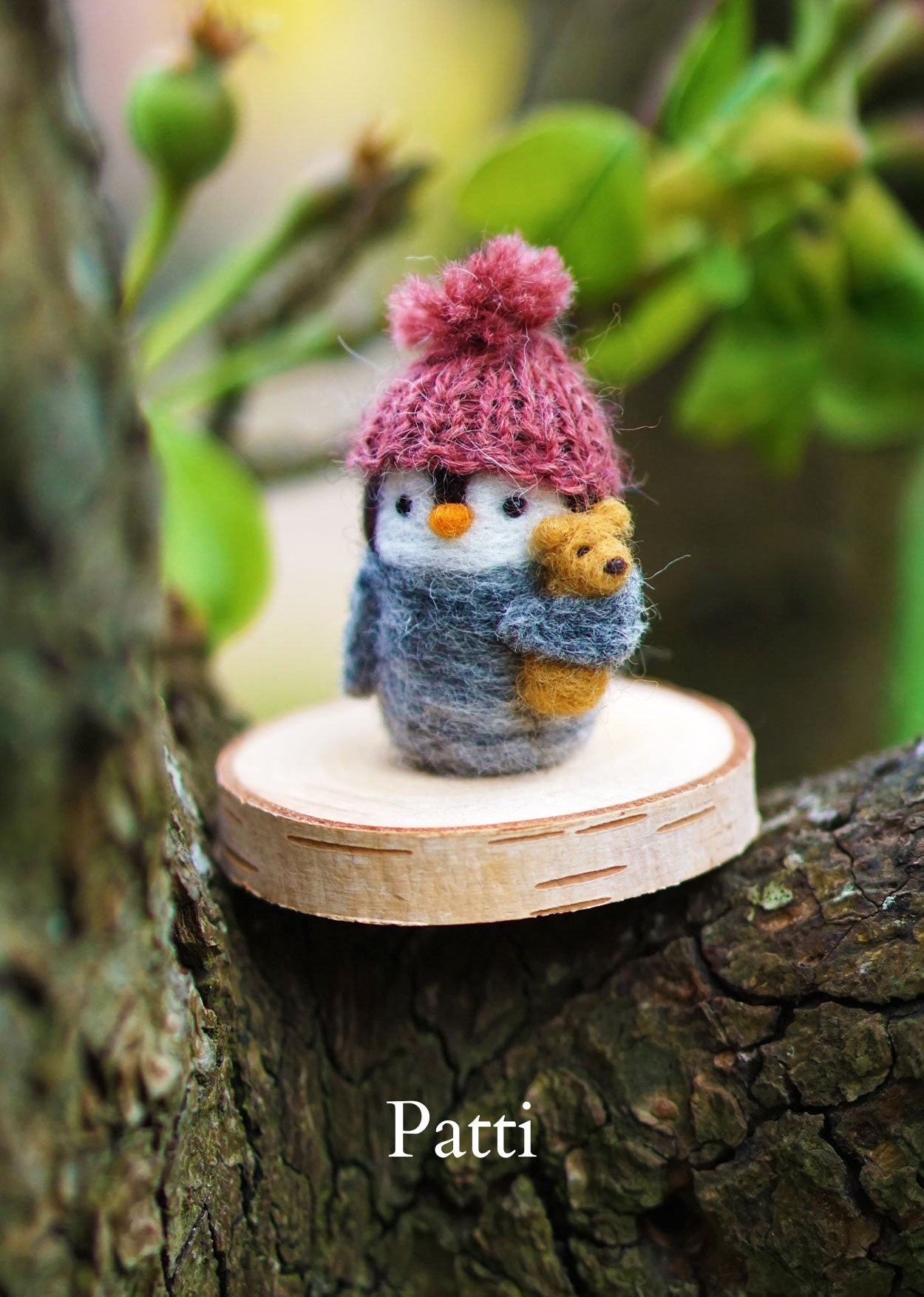 Needle Felted Junior Penguins