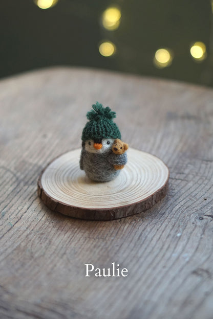 Needle Felted Junior Penguins