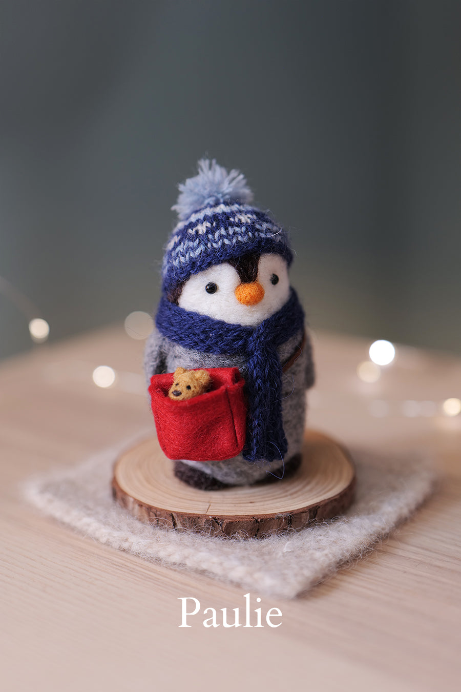 Needle Felted Penguins