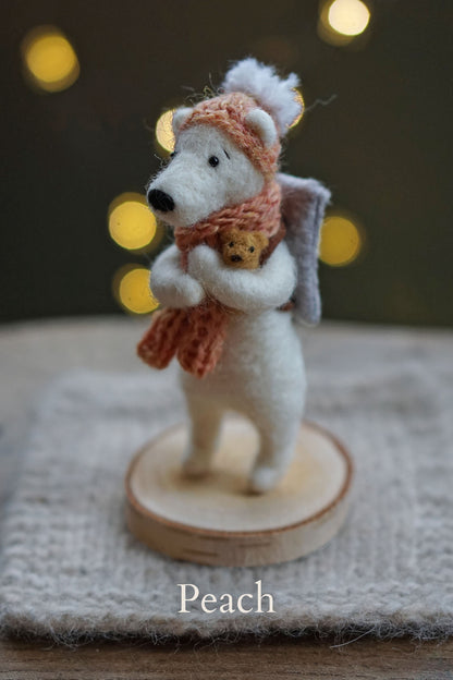 Needle Felted Polar Bears