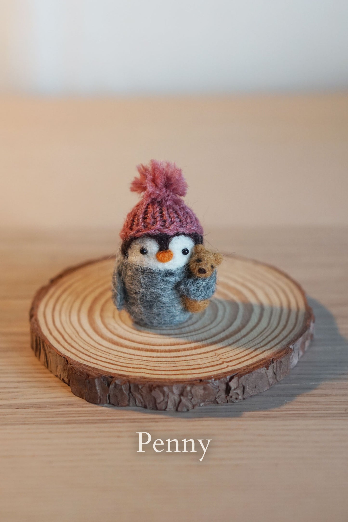 Needle Felted Junior Penguins