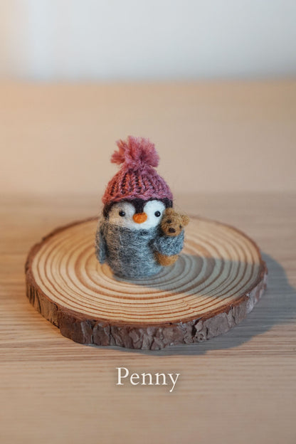 Needle Felted Junior Penguins
