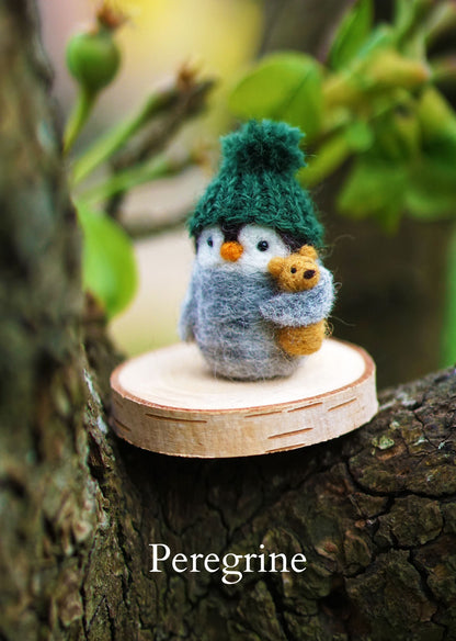 Needle Felted Junior Penguins
