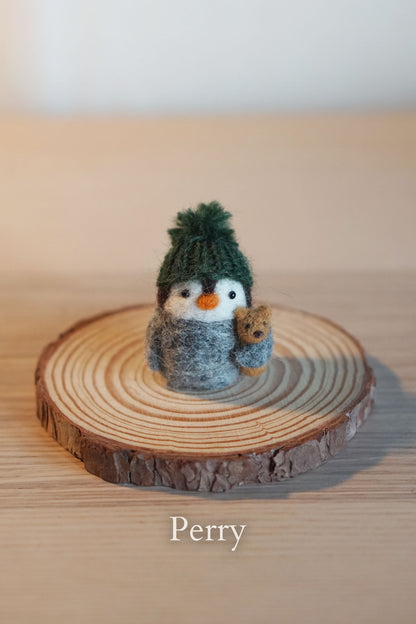 Needle Felted Junior Penguins