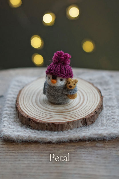 Needle Felted Junior Penguins