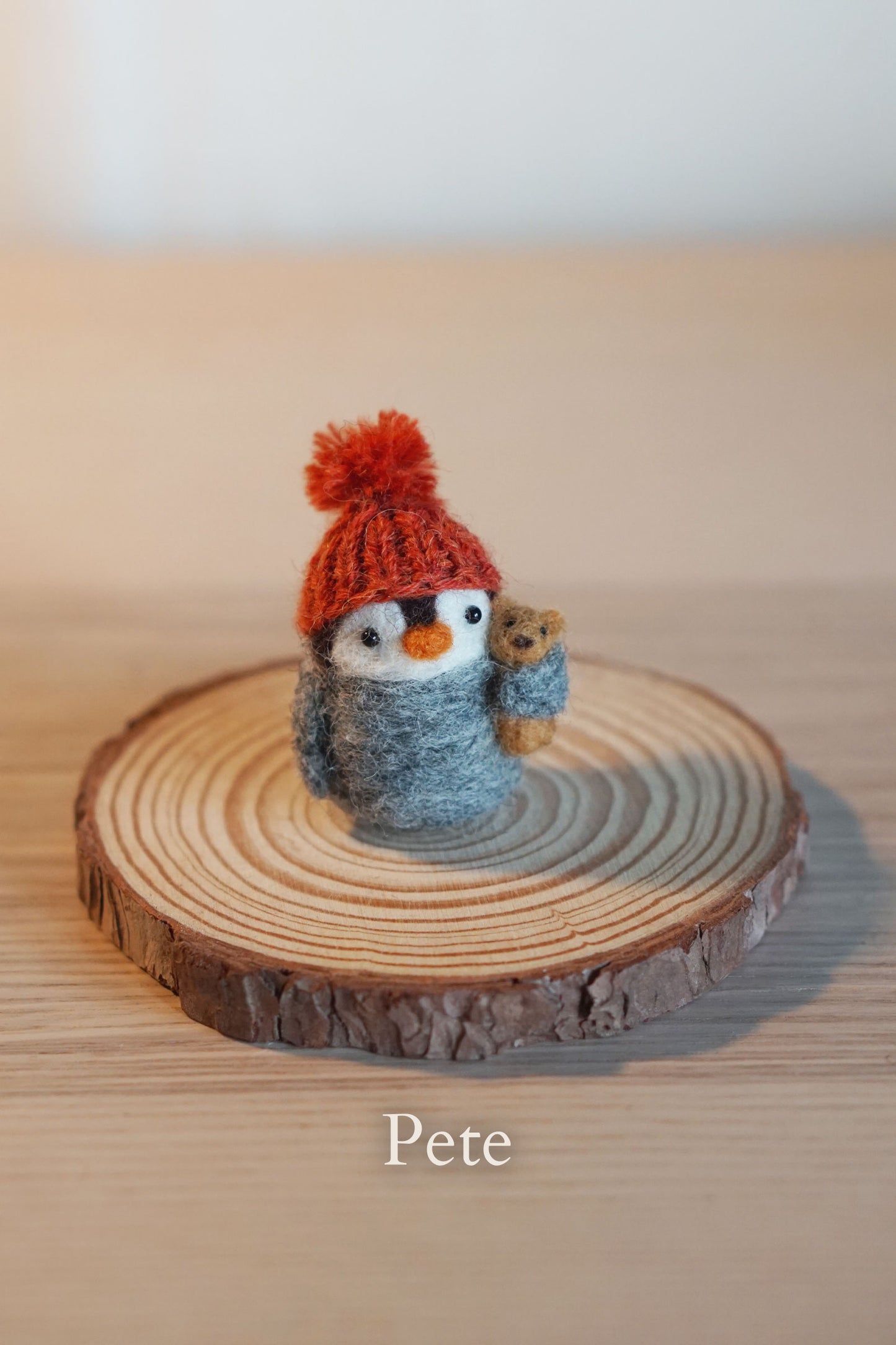 Needle Felted Junior Penguins