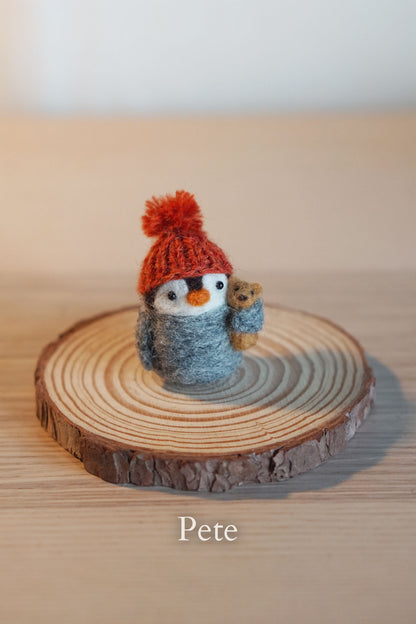 Needle Felted Junior Penguins