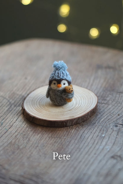 Needle Felted Junior Penguins
