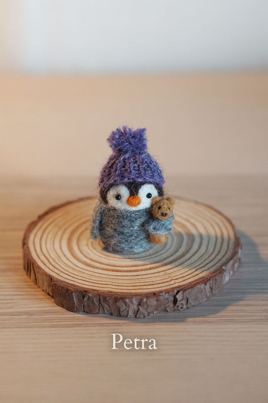 Needle Felted Junior Penguins