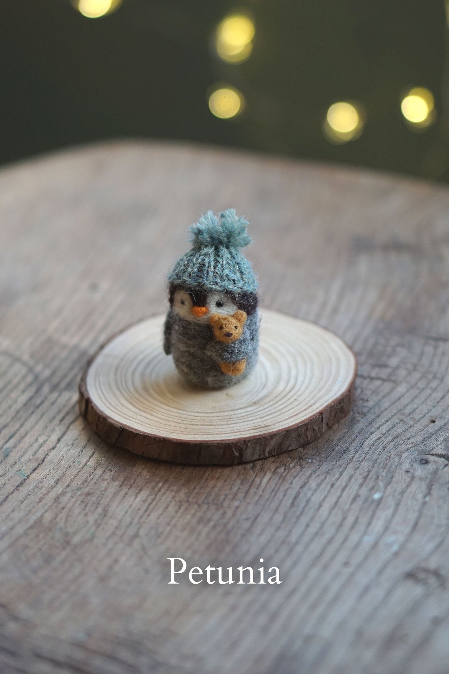 Needle Felted Junior Penguins