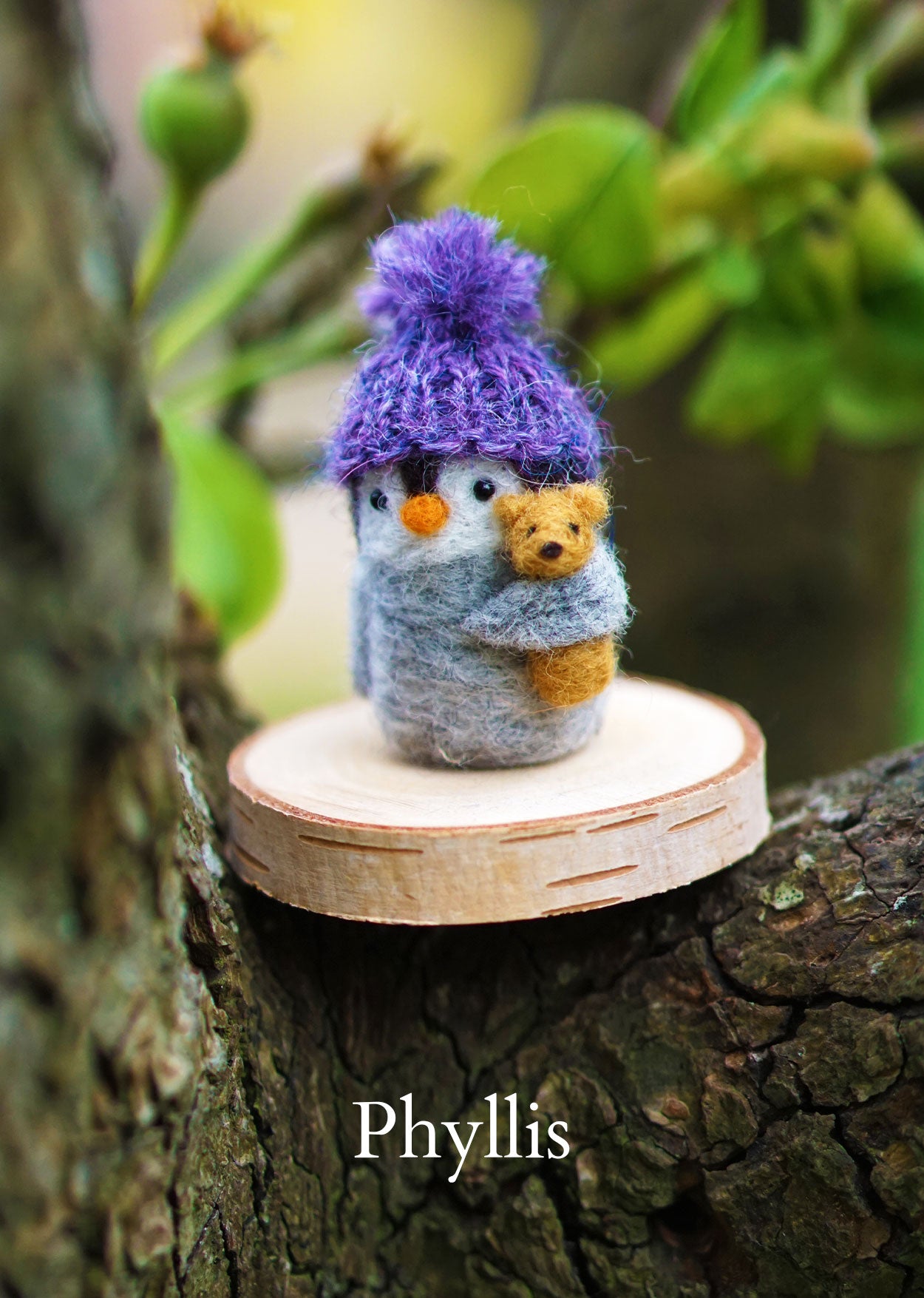 Needle Felted Junior Penguins