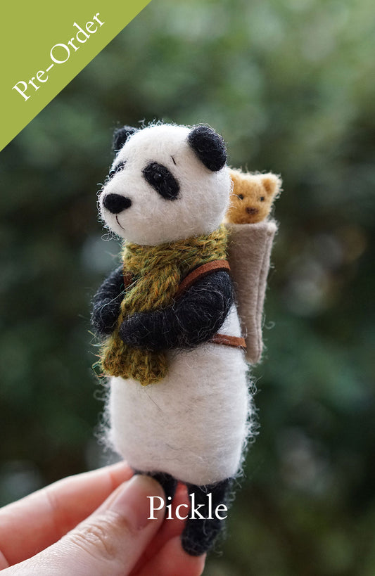 Pre-Order: Needle Felted Pandas