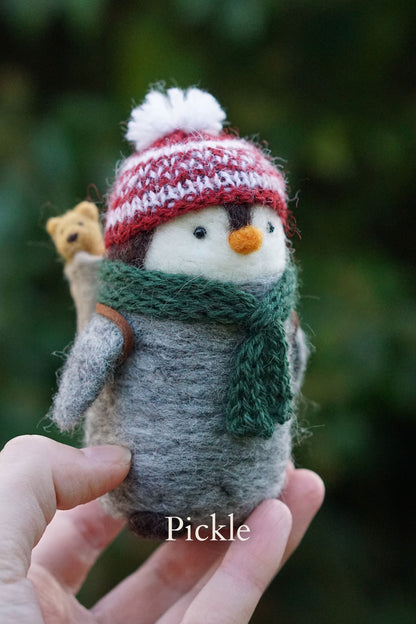 Needle Felted Penguins