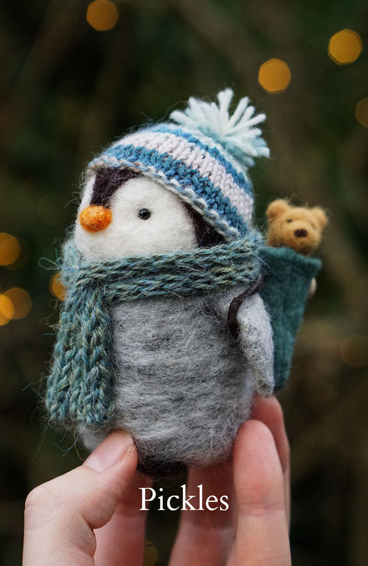 Needle Felted Penguins