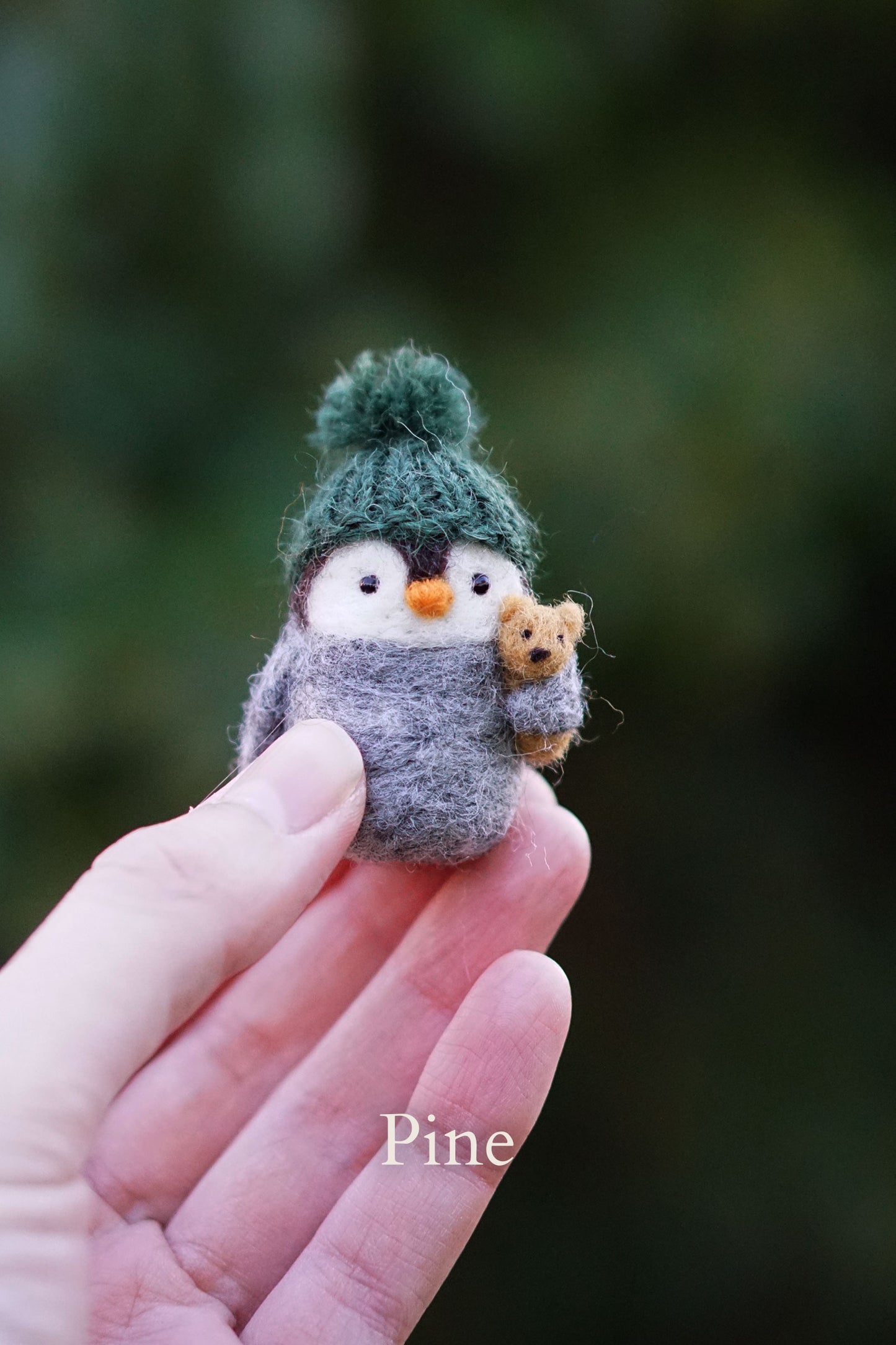 Needle Felted Junior Penguins