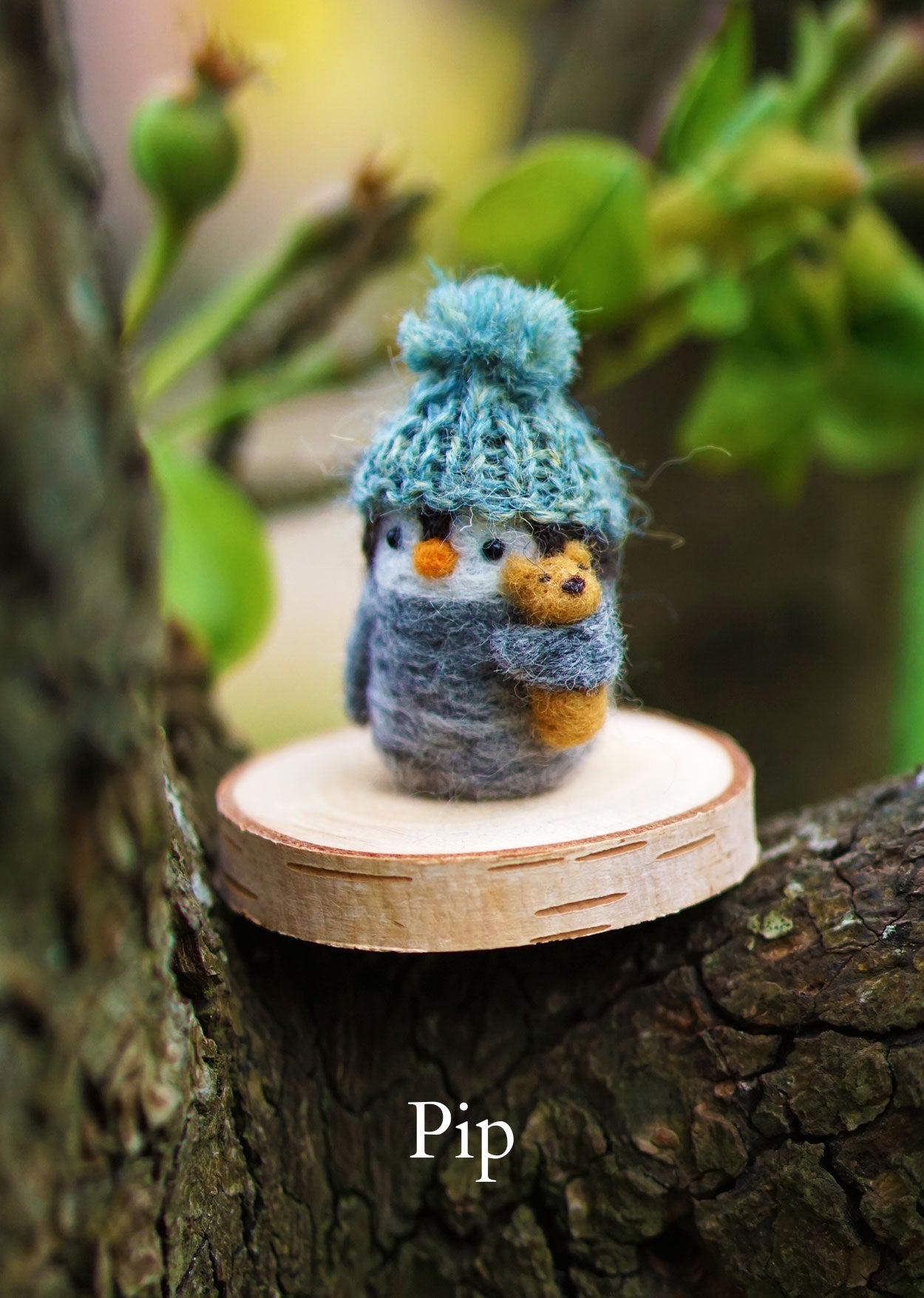 Needle Felted Junior Penguins