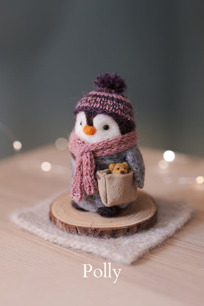 Needle Felted Penguins