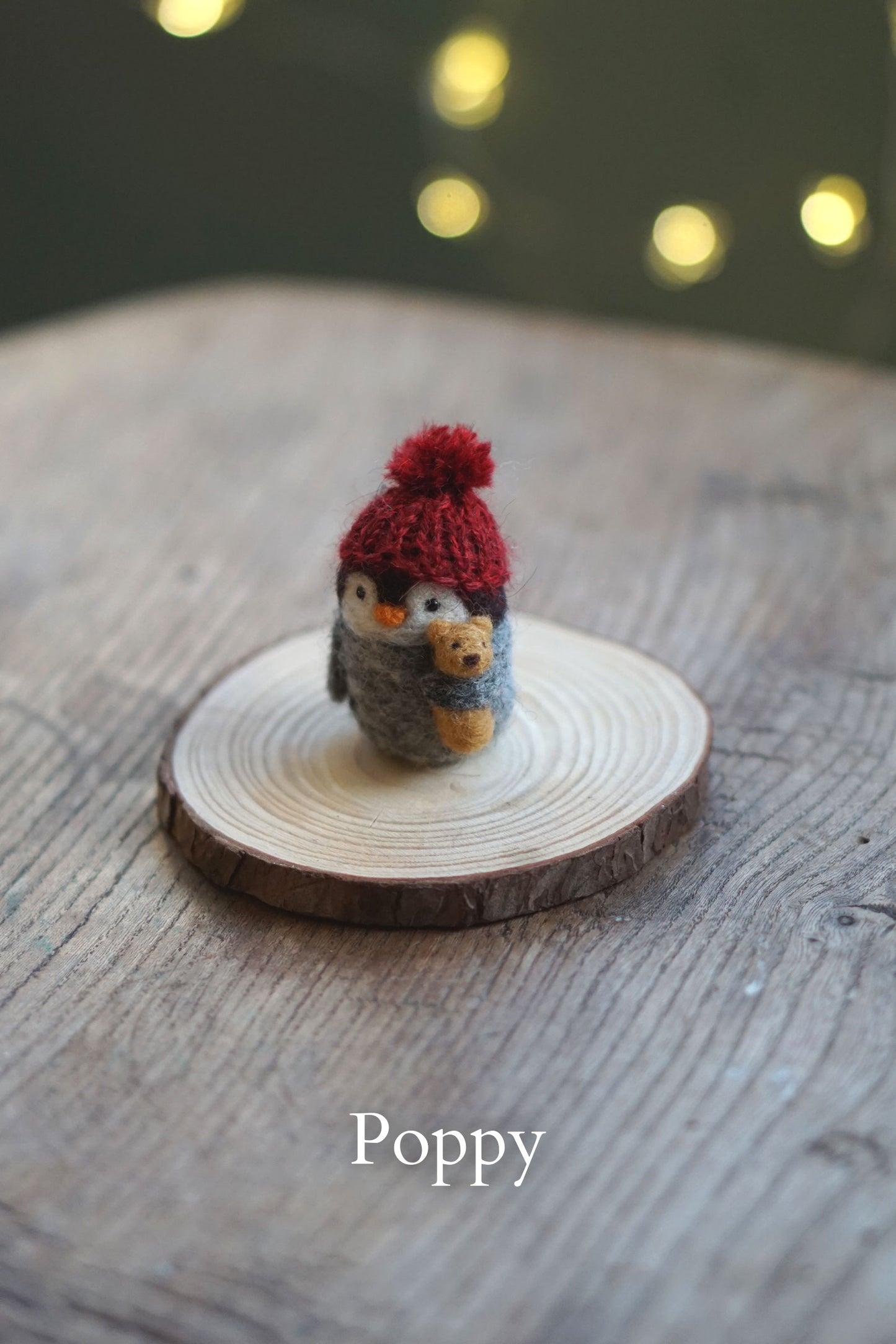 Needle Felted Junior Penguins