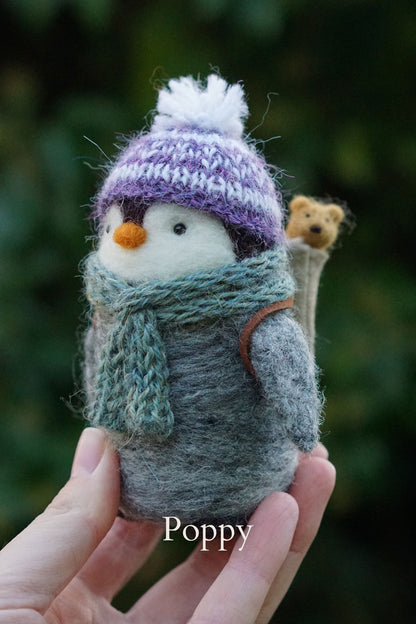Needle Felted Penguins