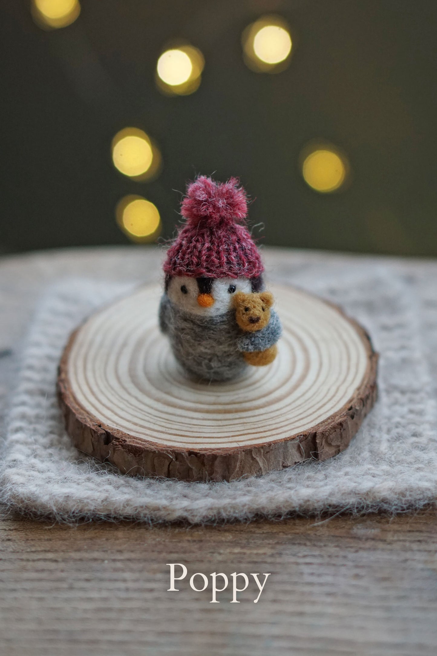 Needle Felted Junior Penguins