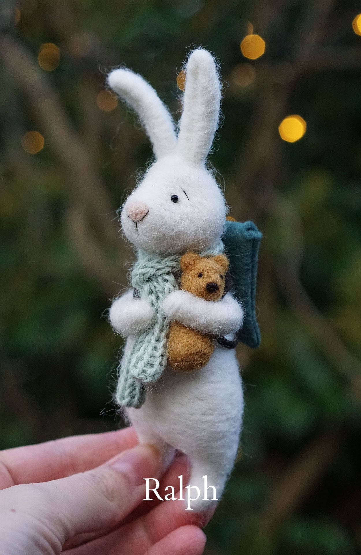 Needle Felted Rabbits