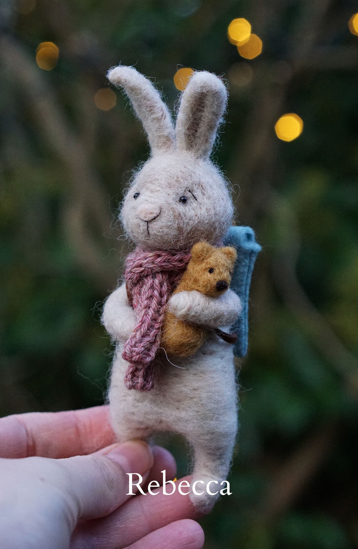 Needle Felted Rabbits