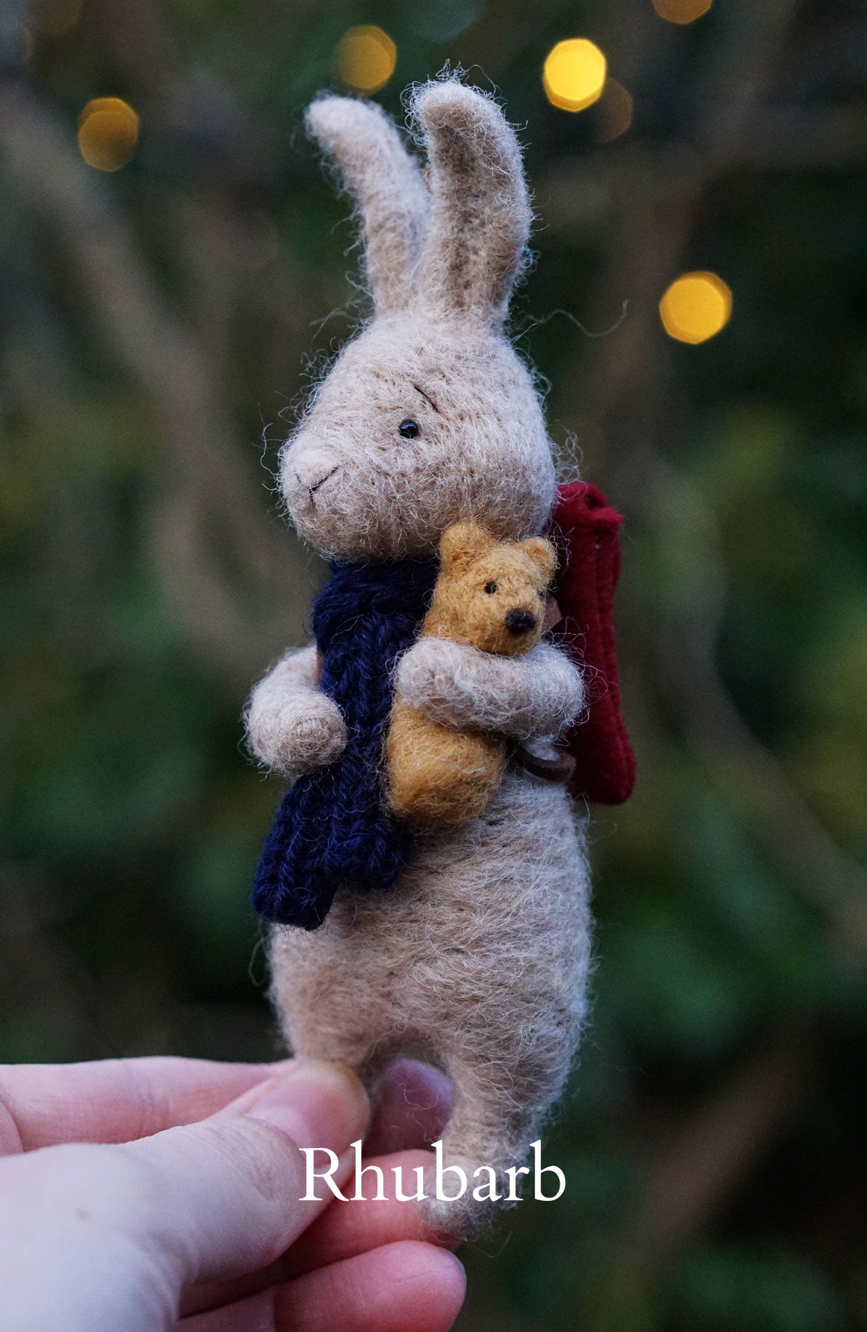 Needle Felted Rabbits