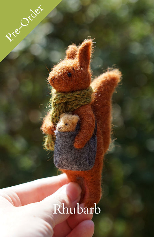 Pre-Order: Needle Felted Red Squirrels