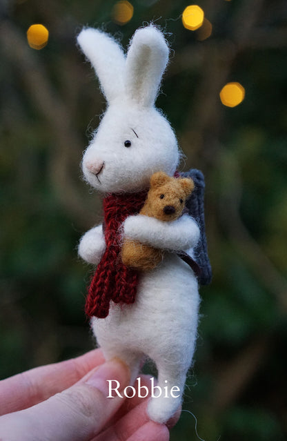 Needle Felted Rabbits